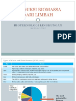 Produksi Biomassa Dari Limbah