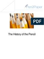 The History of The Pencil