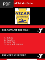 YSCAP League Swim Meet Protocols