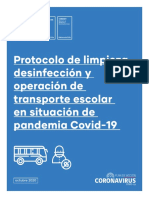 Protocolo Transporte Escolar