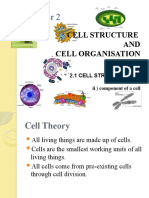 Cell Structure AND Cell Organisation