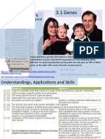 3.1 Genes STUDENT Answers