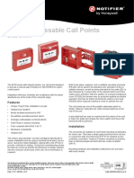 990-091 - 1215 Addressable Call Point (MCP) Datasheet