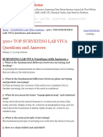 300+ Top Surveying Lab Viva Questions and Answers: Loading..