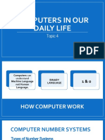 Topic 4 - Computers in Our Daily Life