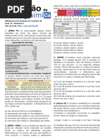 Aula19 - Quimica2 - Exercícios (Solução Tampão e Indicadores Ácido-Base Aula 19 (Química II) )