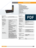 Multifunction Meter MFM376-C: Features