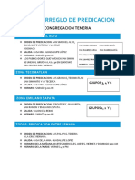 Nuevo Arreglo de Predicación