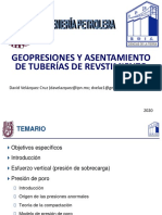 Geopresiones y Asentamiento de Tuberías