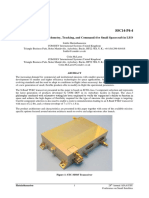 Flexible S-Band TT&C (Telemetry, Tracking, and Command) For Small Spacecraft in LEO