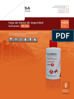 HDS Cosesa 01 Solvente 70ml PDF