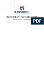 Informe de Investigacion