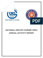 National Service Scheme (NSS) Annual Activity Report