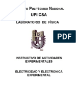 Instructivo de Electricidad y Electrónica Exp