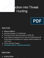 Introduction To Threat Hunting