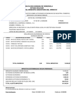 Republica Bolivariana de Venezuela Estado Bolivar Alcaldia Del Municipio Angostura Del Orinoco