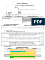 Sesion de Aprendizaje Grupo 3