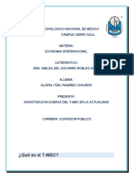 Investigación Sobre El T-Mec, Tlcuem