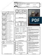 Half Orc Eagle Totem Barbarian