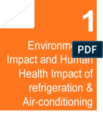 Environmental Impact and Human Health Impact of Refrigeration & Air-Conditioning