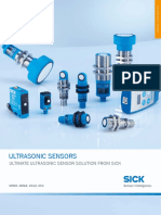 Ultrasonic Sensors: Ultimate Ultrasonic Sensor Solution From Sick