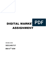 Digital Marketing Assignment