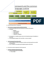 The Common Language Runtime (CLR) Aka Runtime