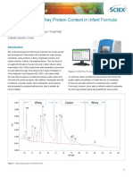 Quantification of Whey Protein Content in Infant Formula by CE-SDS