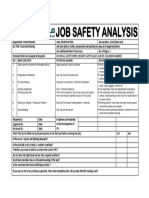 JOB SAFETY ANALYSIS - Structural Painting