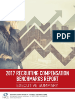 2017 Recruiting Compensation Benchmarks Report: Executive Summary