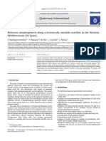 Quaternary International: T. Rodríguez-Estrella, F. Navarro, M. Ros, J. Carrión, J. Atenza