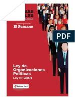 Ley de Organizaciones Políticas