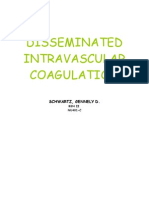 Disseminated Intravascular Coagulation