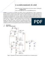 Informe Acondicionamiento de Señal - LDR y Sistema de Temperatura PDF