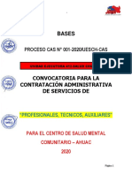 Bases Administrativas CAS N 01-2020 RED CHUPACA