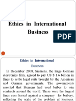 ETHICS IN INTERNATIONAL BUSINESS - Moi