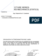 Lecture 11 - Introduction To Distributed Normal Loads