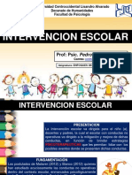 Intervencion Escolar