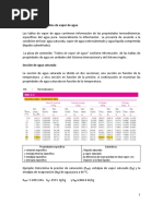 Uso de Tablas de Vapor