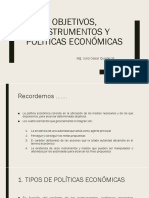 Diseño de Políticas Económicas