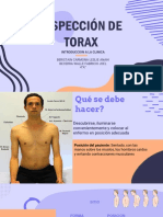 Inspeccion de Toráx