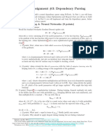 CS 224n Assignment #3: Dependency Parsing: 1. Machine Learning & Neural Networks (8 Points)