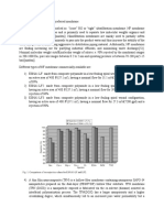 Membranes and Analytic Method