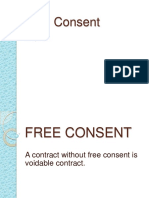 Free Consent