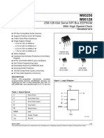 256/128 Kbit Serial SPI Bus EEPROM With High Speed Clock: Psdip8 (BN) 0.25 MM Frame TSSOP14 (DL) 169 Mil Width