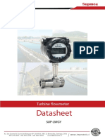 Datasheet: Turbine Flowmeter