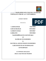 A New Simplified Multilevel Inverter Topology For Dc-Ac Conversion