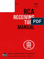 1963 RC-22 RCA Receiving Tube Manual PDF