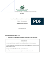 Aula Prática 1 - Macroeconomia 2019 2º Semestre