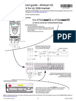 Quick Start Guide - Altistart 22 ANNEX For UL 508 Market: For ATS22 PPP or ATS22 PPP